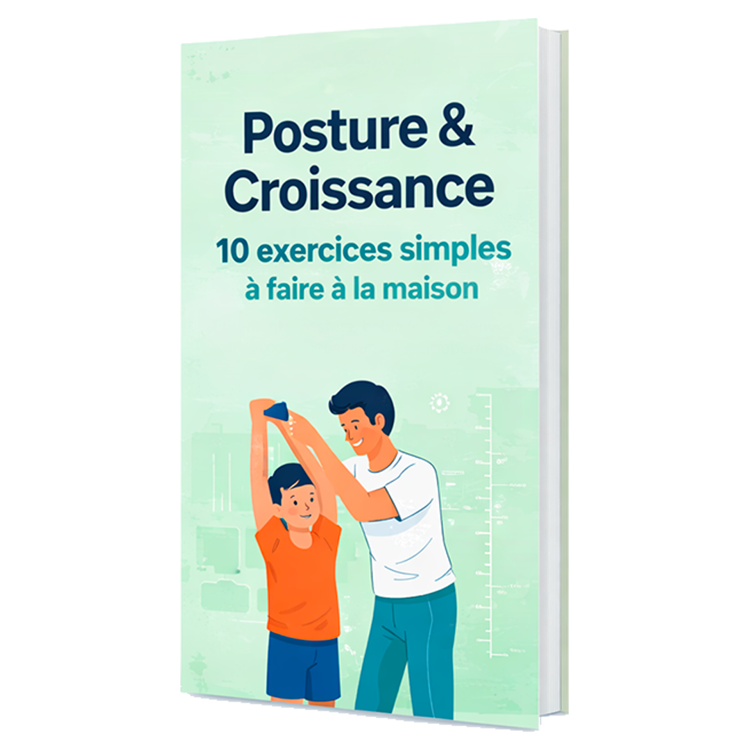 Ebook - Posture & Croissance : 10 exercices simples à faire à la maison